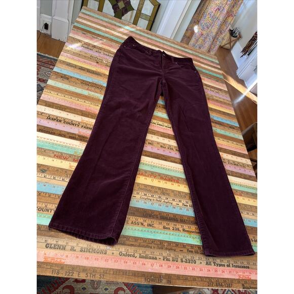 Lot of 2 Talbots Womens 12 Straight Corduroy Pant Classic Heritage Pocket Cords - Picture 4 of 13